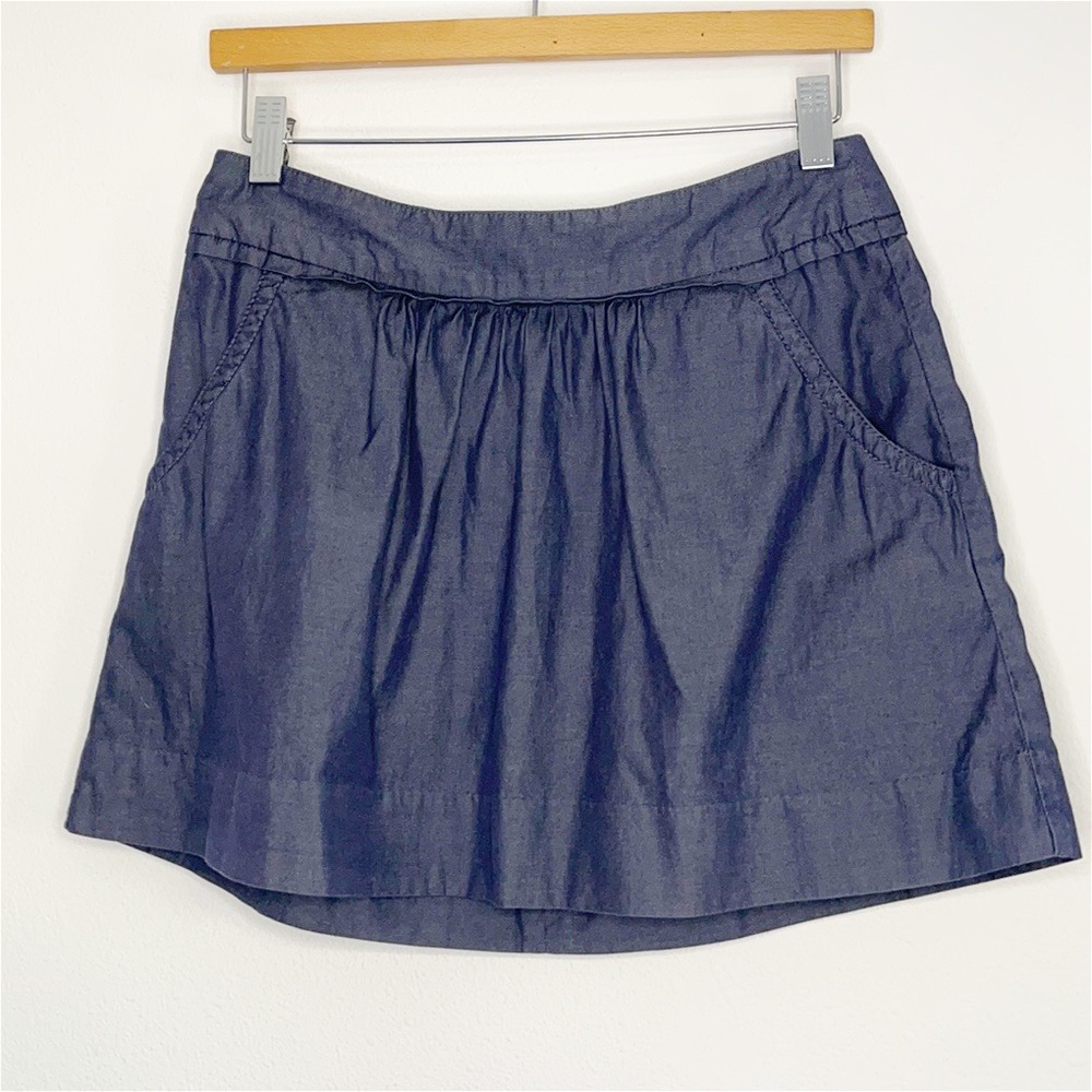 J Crew chambray skirt